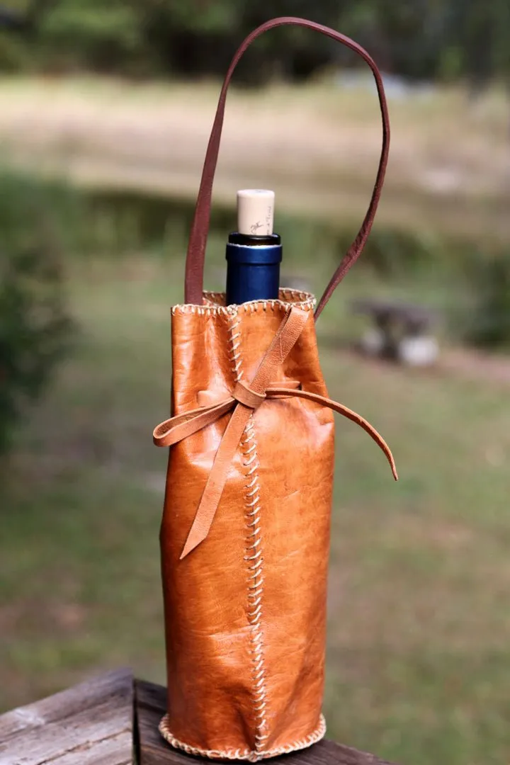 2nd Story Goods Leather Bottle Holder