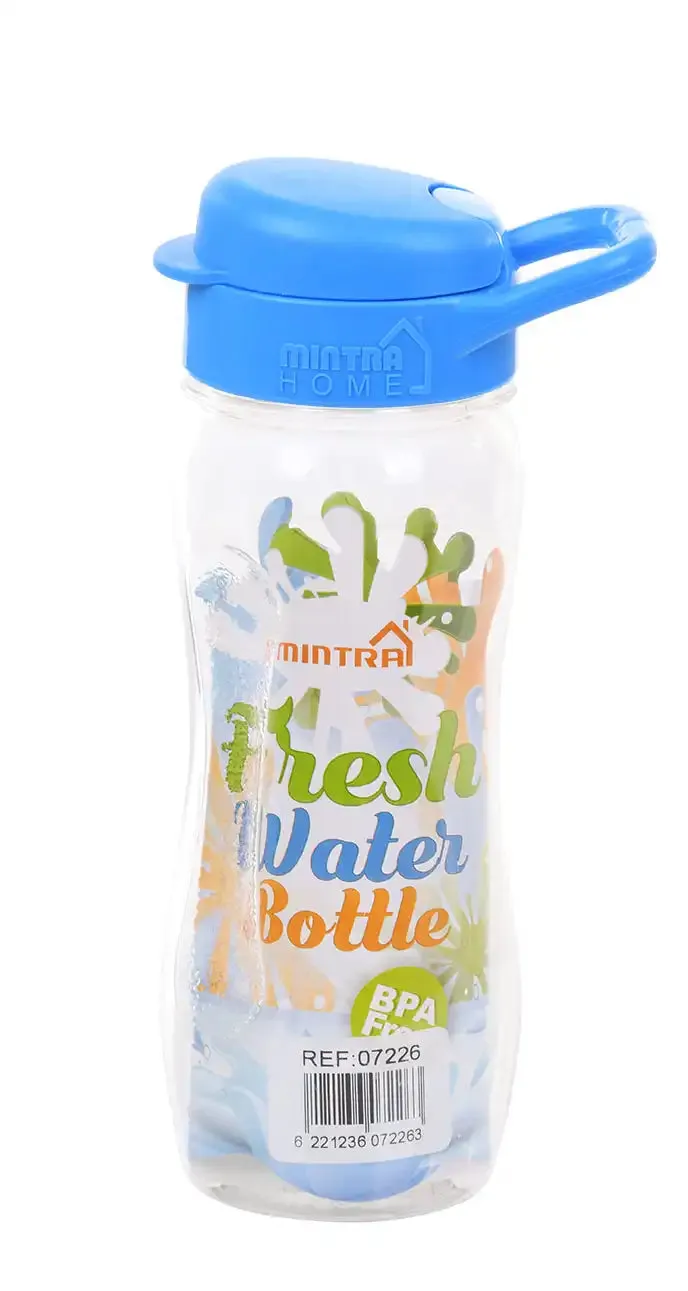 500 ml Transparent Water Bottle - (Kids size)