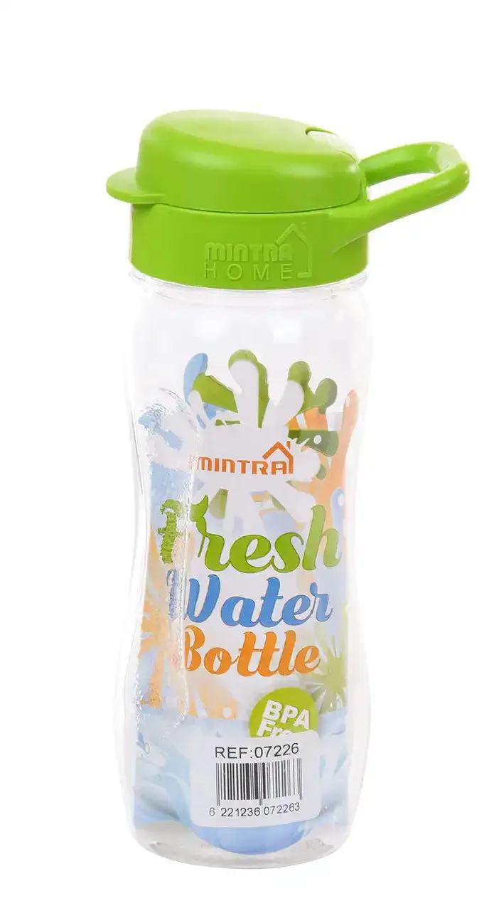 500 ml Transparent Water Bottle - (Kids size)