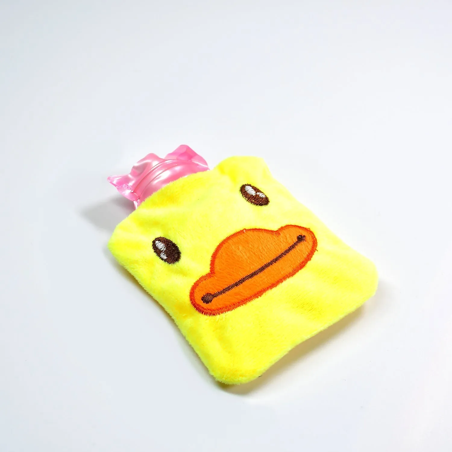 6511 Yellow Duck small Hot Water Bag with Cover for Pain Relief, Neck, Shoulder Pain and Hand, Feet Warmer, Menstrual Cramps.