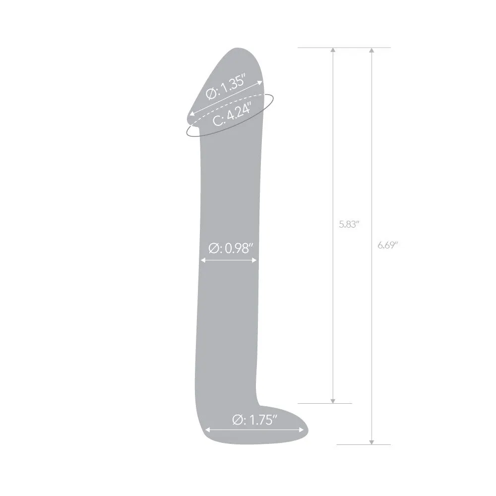 6.5" Glow-In-The-Dark Realistic Dildo