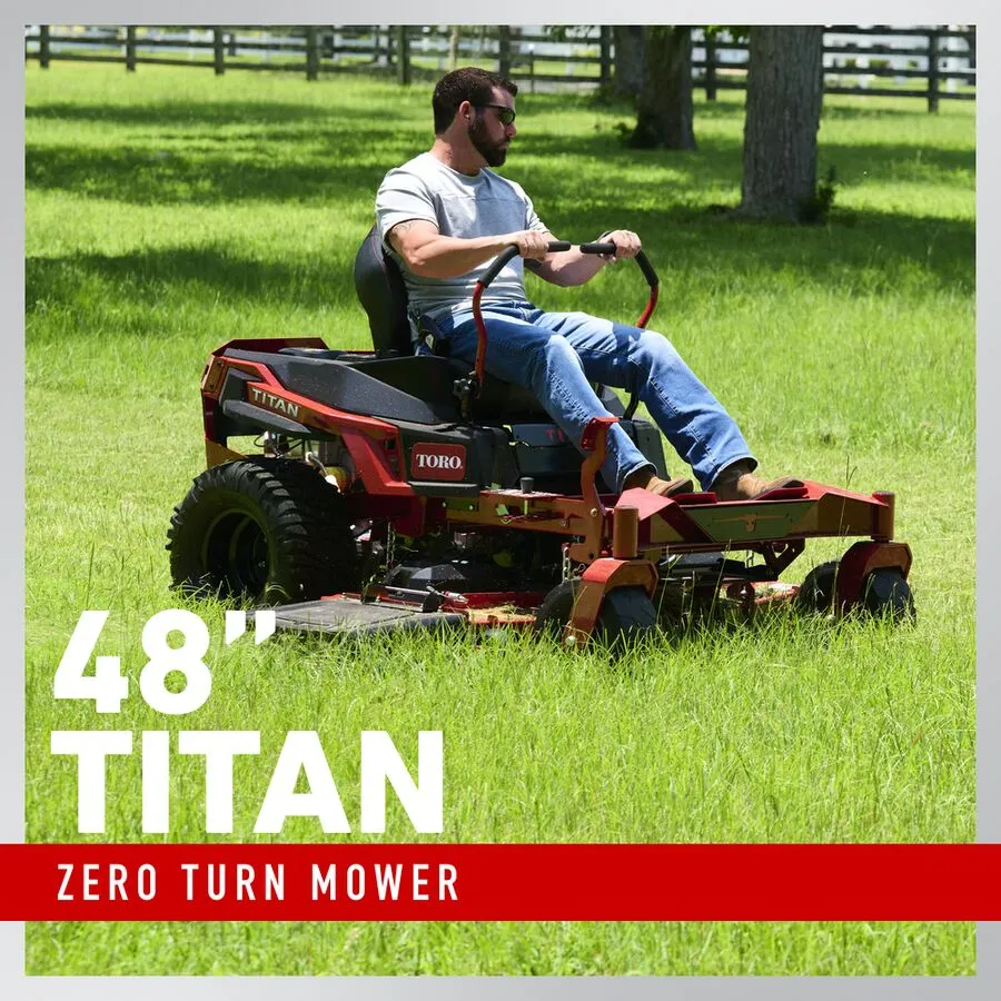 76411 Toro 48" TITAN Zero Turn Mower Kawasaki 23hp MyRide