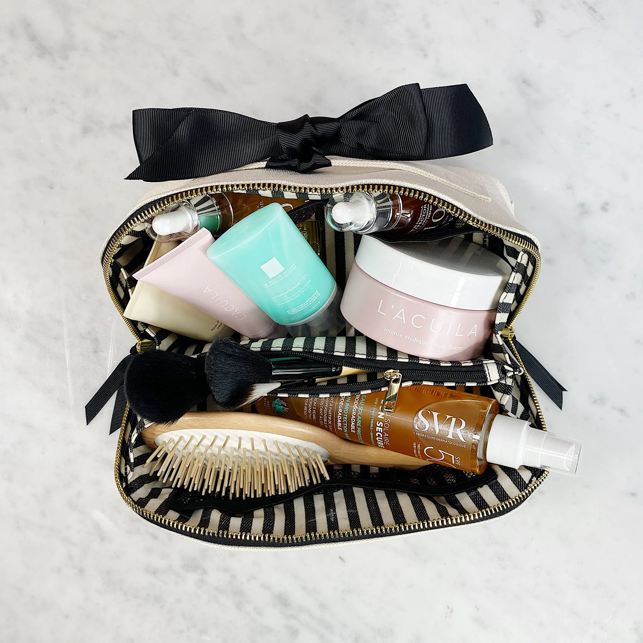 Accordion Box Makeup & Toiletry, Cream