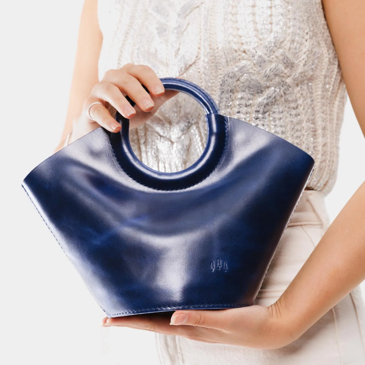 'Almost Perfect' Milan Leather Handbag