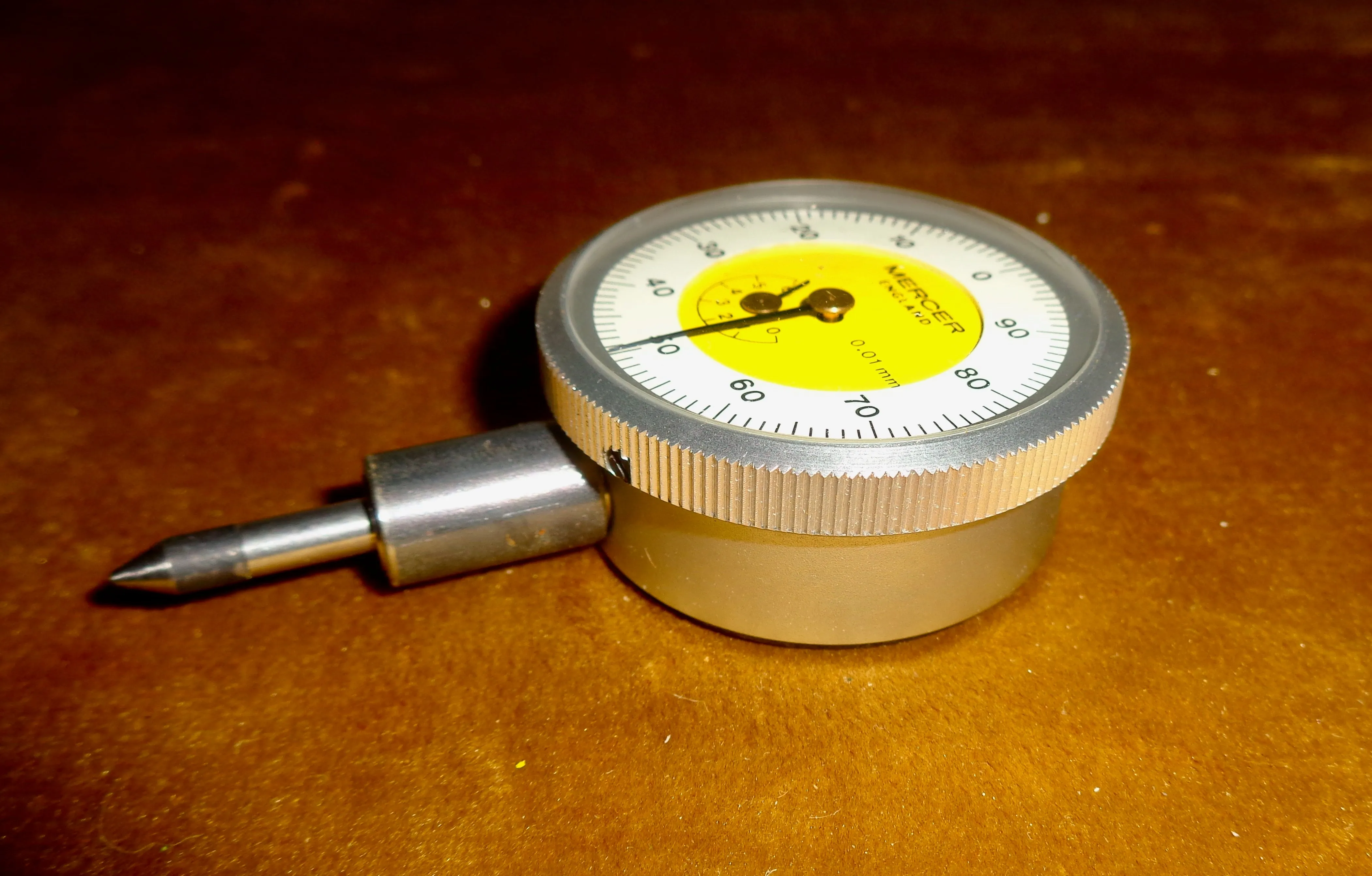 Analogue Mercer Dial Gauge Indicator 0.01mm