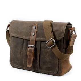 Arxus new retro Messenger bag casual canvas Messenger bag waterproof cross section