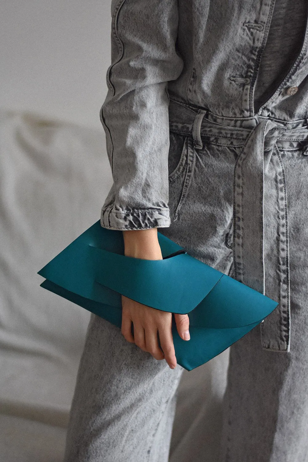 Balance Clutch Borítéktáska - Teal