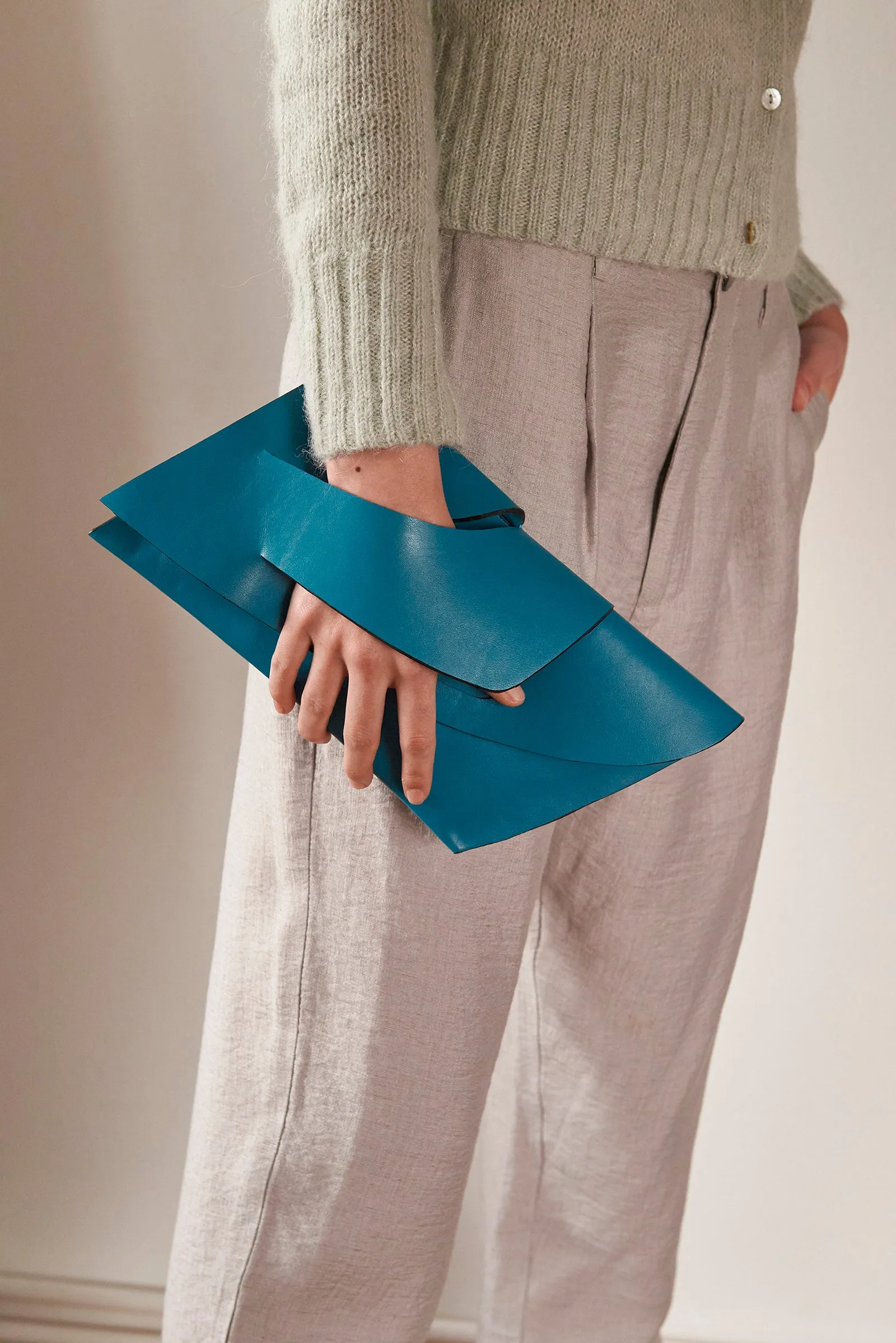 Balance Clutch Borítéktáska - Teal