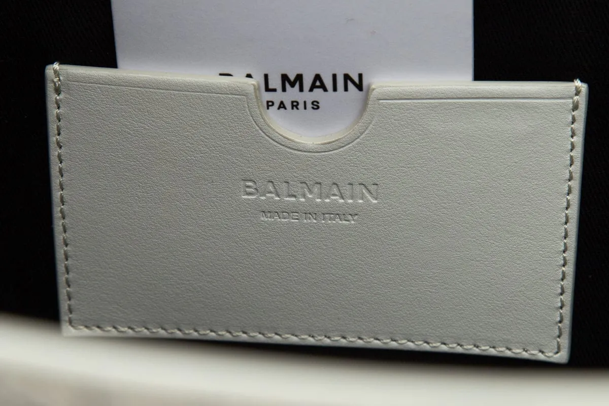 Balmain Limited Edition "B-Army"  Black & White Graffiti Tote