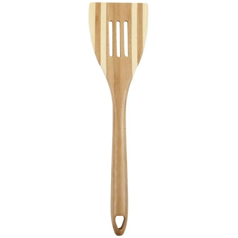 Bamboo Slotted Spatula - 12"L