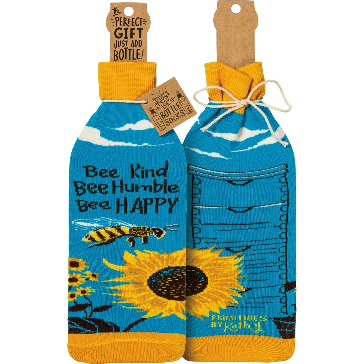 Bee Kind Bottle Cover