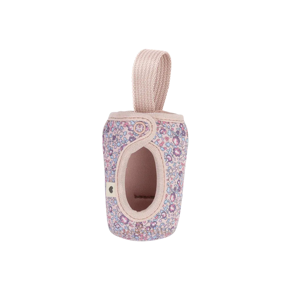 Bibs x LIBERTY Small Baby Bottle Sleeve Eloise - Blush