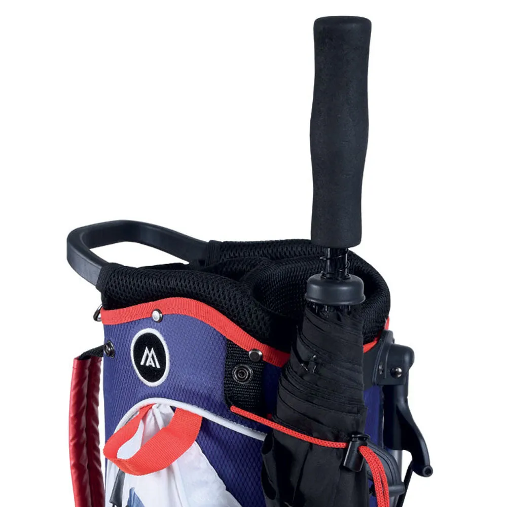 Big Max Dri-Lite 7 Stand Bag - White/Navy/Red