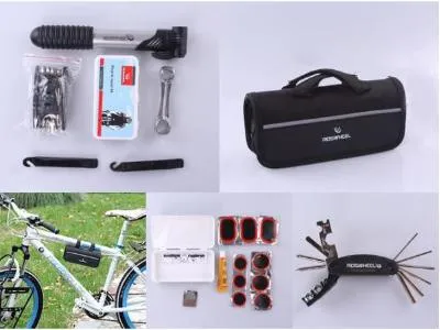 Bike Accessories Multifunctional Bike Repair Set with Carry Bag