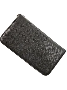 Bottega Veneta Leather Grey Clutch