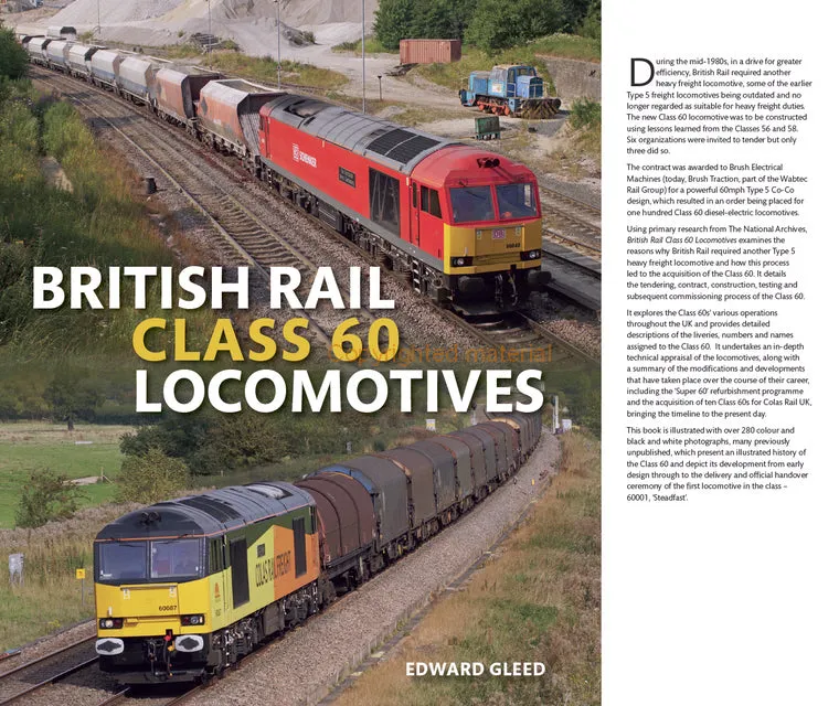 British Rail Class 60 Locomotives