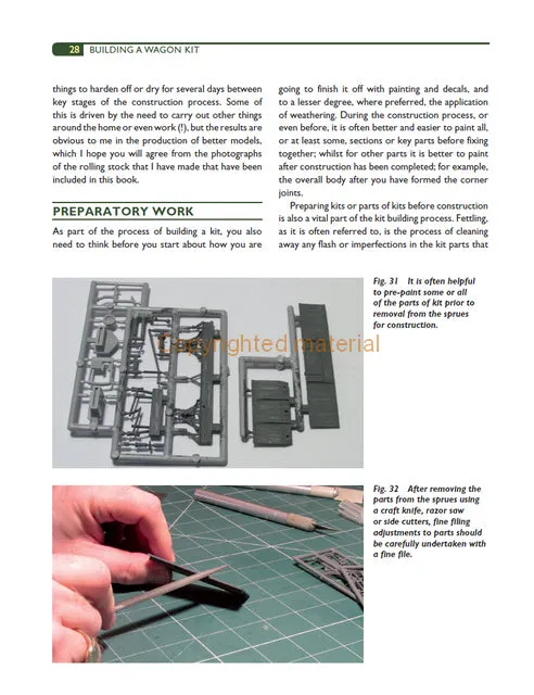 Building 00 Gauge Wagons and Vans for Model Railways