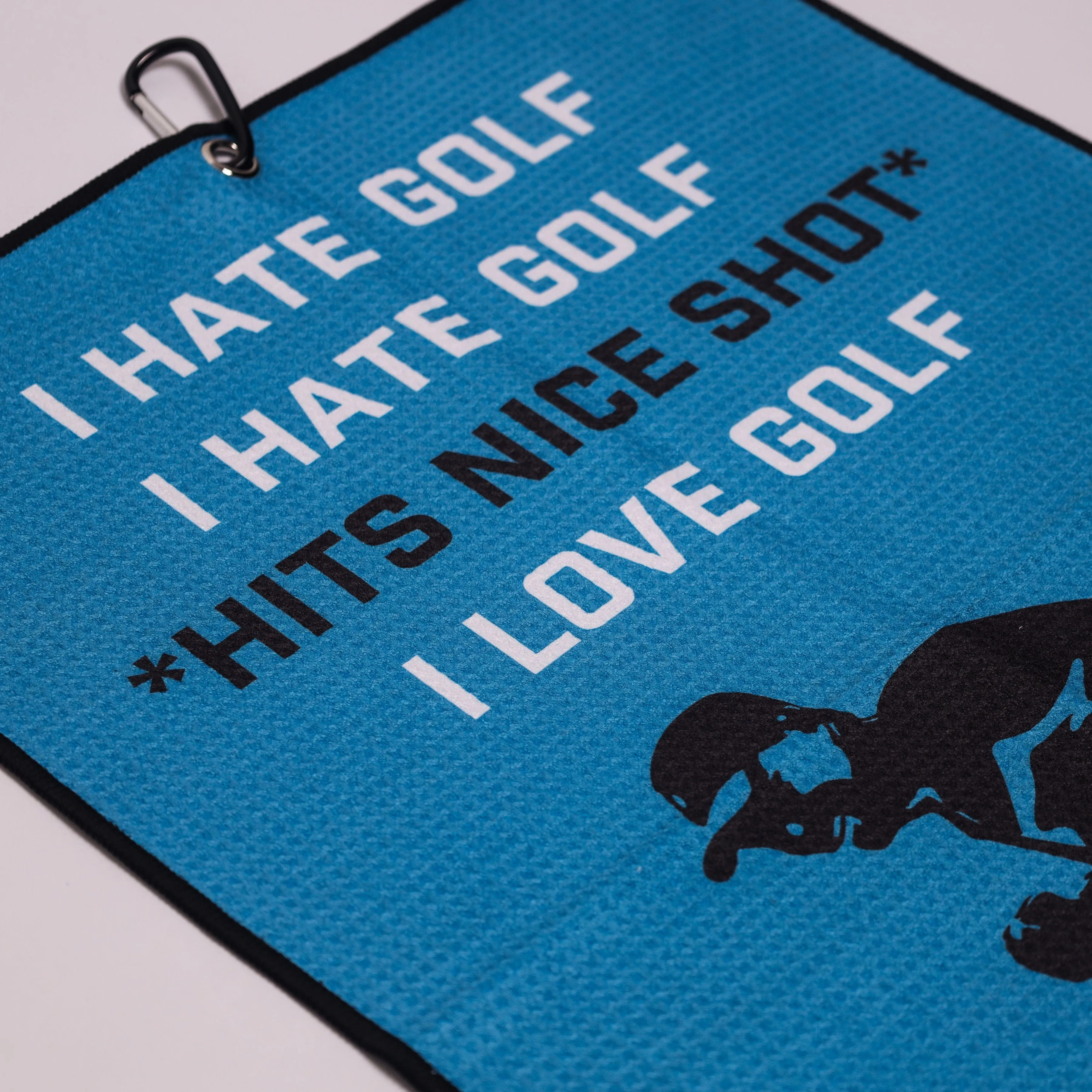 CA Waffle Golf Towels | Hate Golf