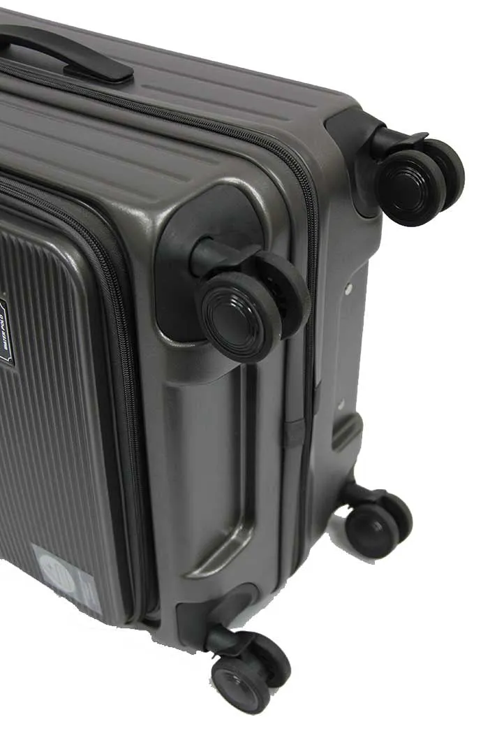 Cabriolet Polycarbonate Expandable Anti-theft Luggage with Recessed TSA Lock