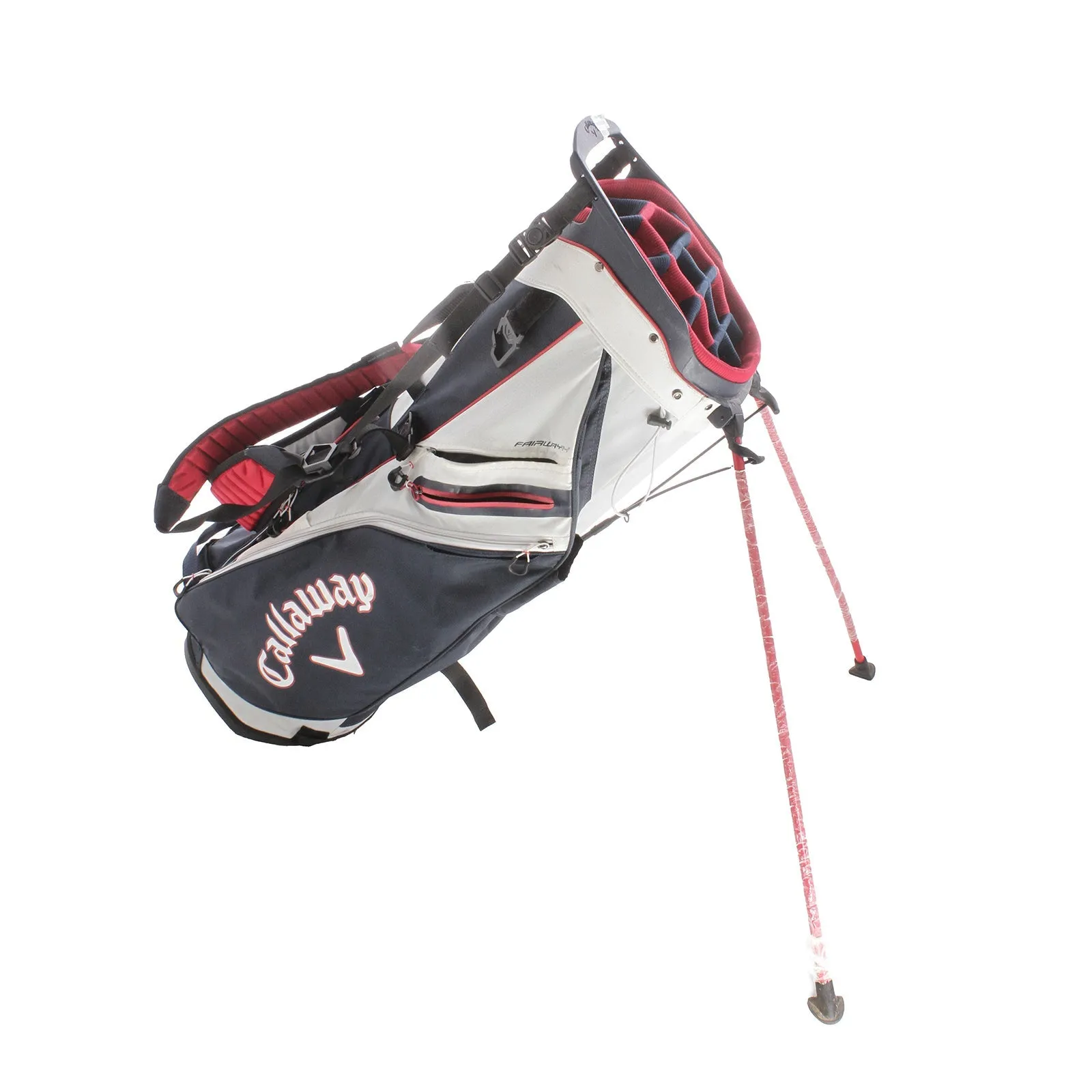 Callaway Carry Bag Stand Bag - Blue/White/Red