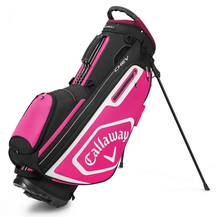 Callaway Chev Stand Bag - Black/Pink