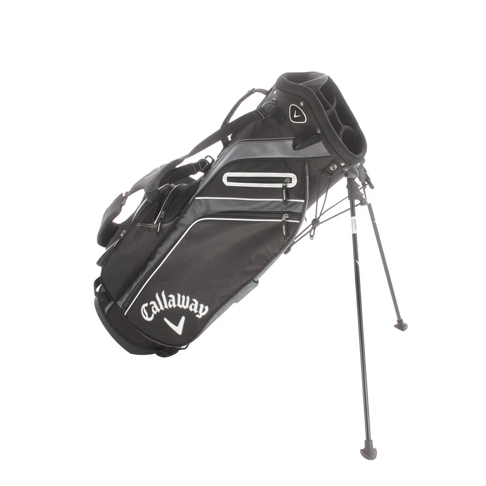 Callaway Stand Bag - Black/White/Grey