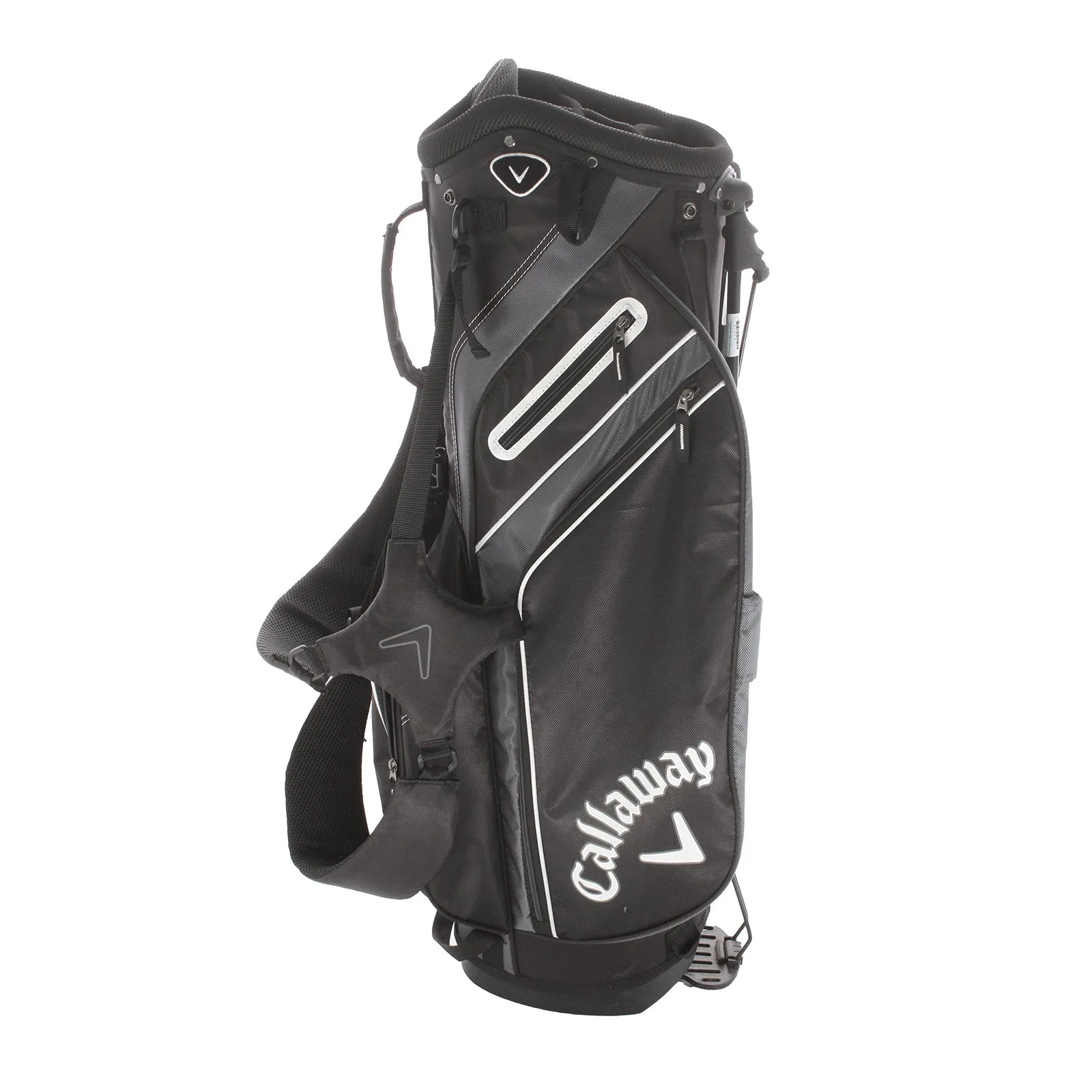 Callaway Stand Bag - Black/White/Grey