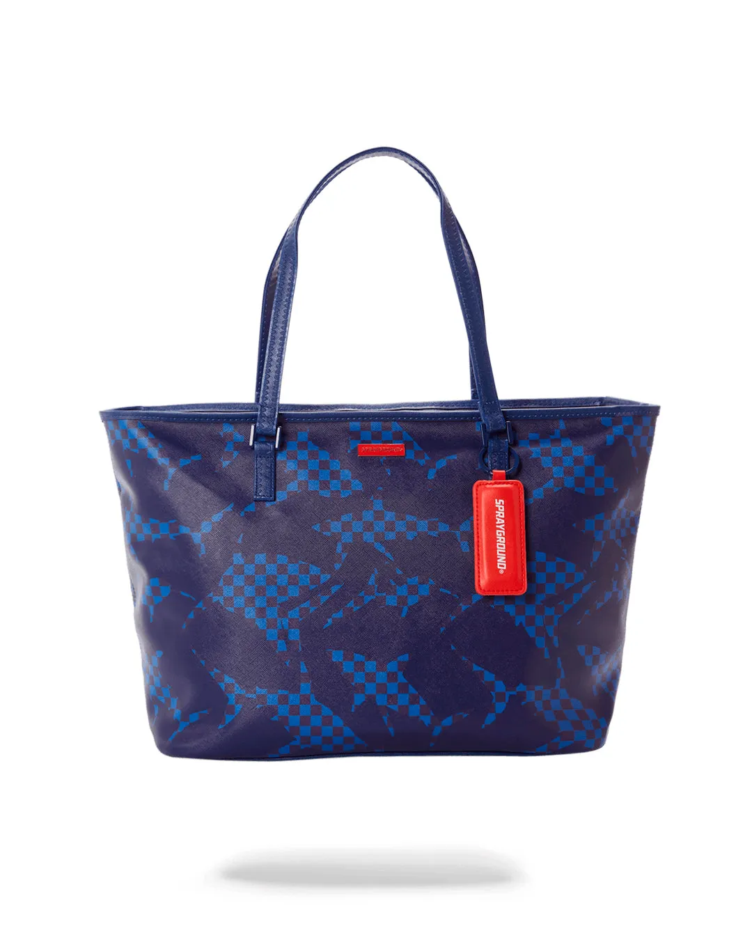 Camo Blue Shark Pattern Tote