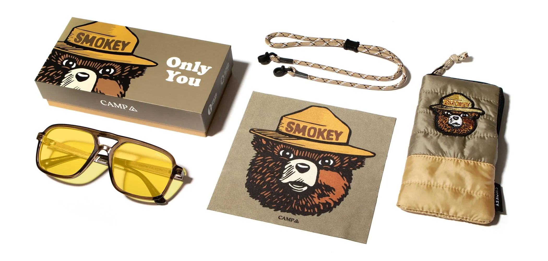 CAMP Glacier Sunglasses - Smokey Bear Edition