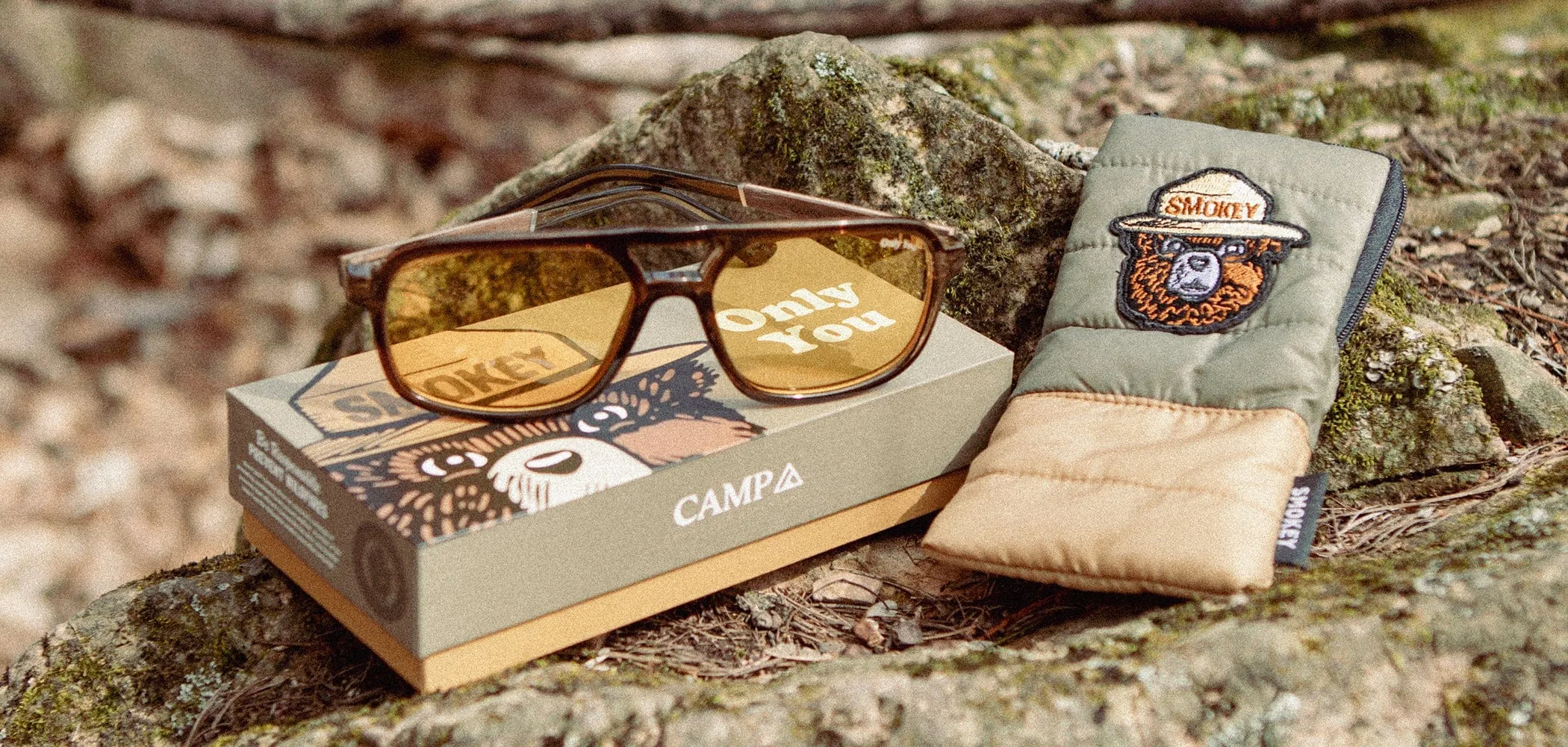 CAMP Glacier Sunglasses - Smokey Bear Edition