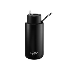 Ceramic Reusable Bottle 34oz - Midnight