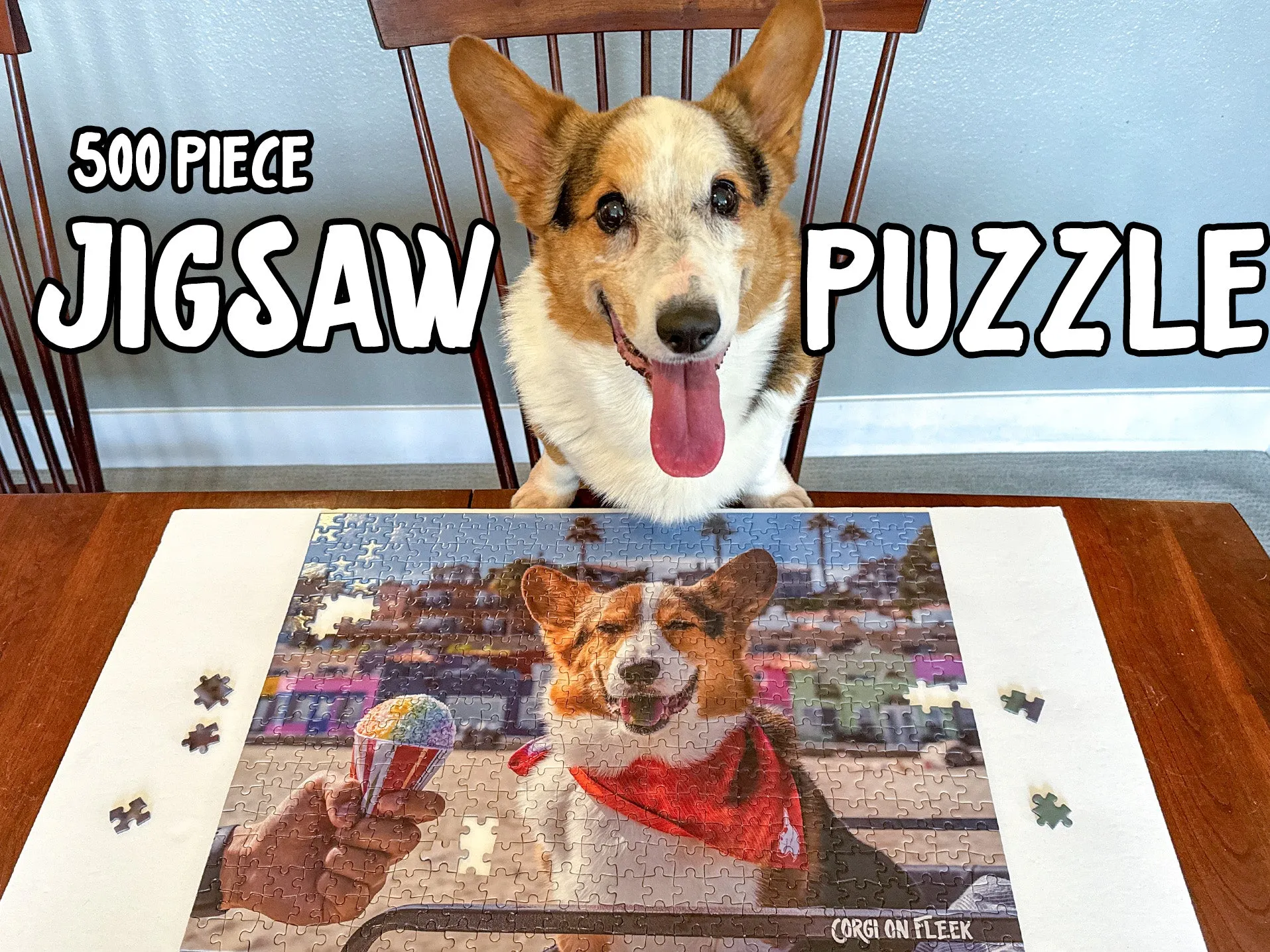 Corgi Jigsaw Puzzle 500 Pieces [Limited Edition]