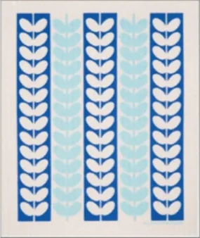 Cose Nuove Swedish Dishcloth Leaf Stem - Blue