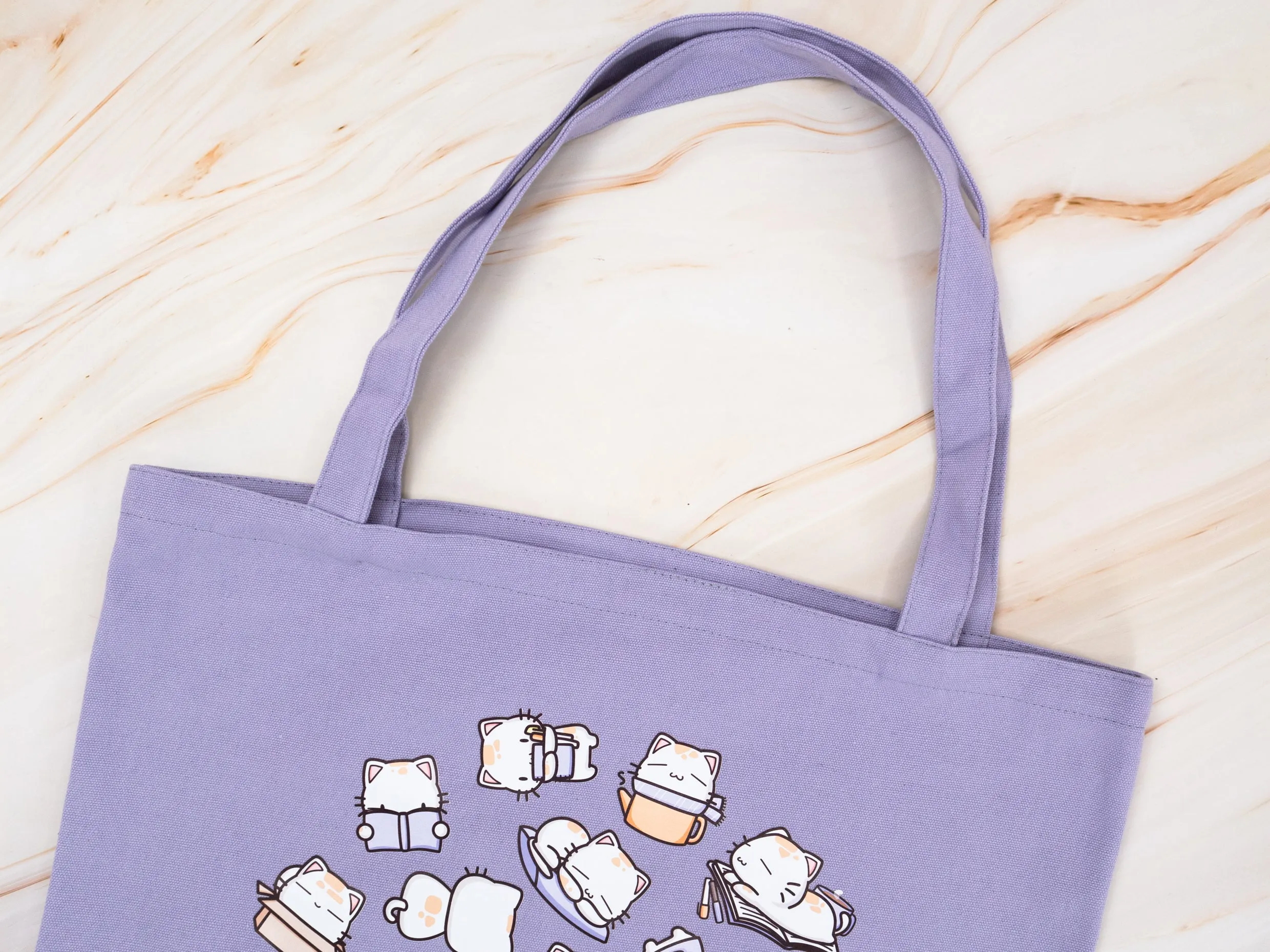 Cozy Cat Tote Bag