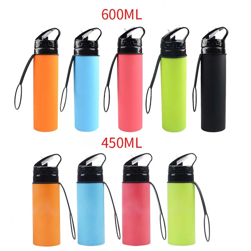 Dbeck® Collapsible Silicone Water Bottle for Outdoor Cycling