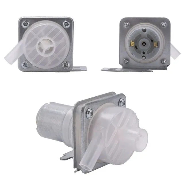 DC 8-12V Micro Water Suction Pump Motor for Electric Dispenser (With Metal Clamp)