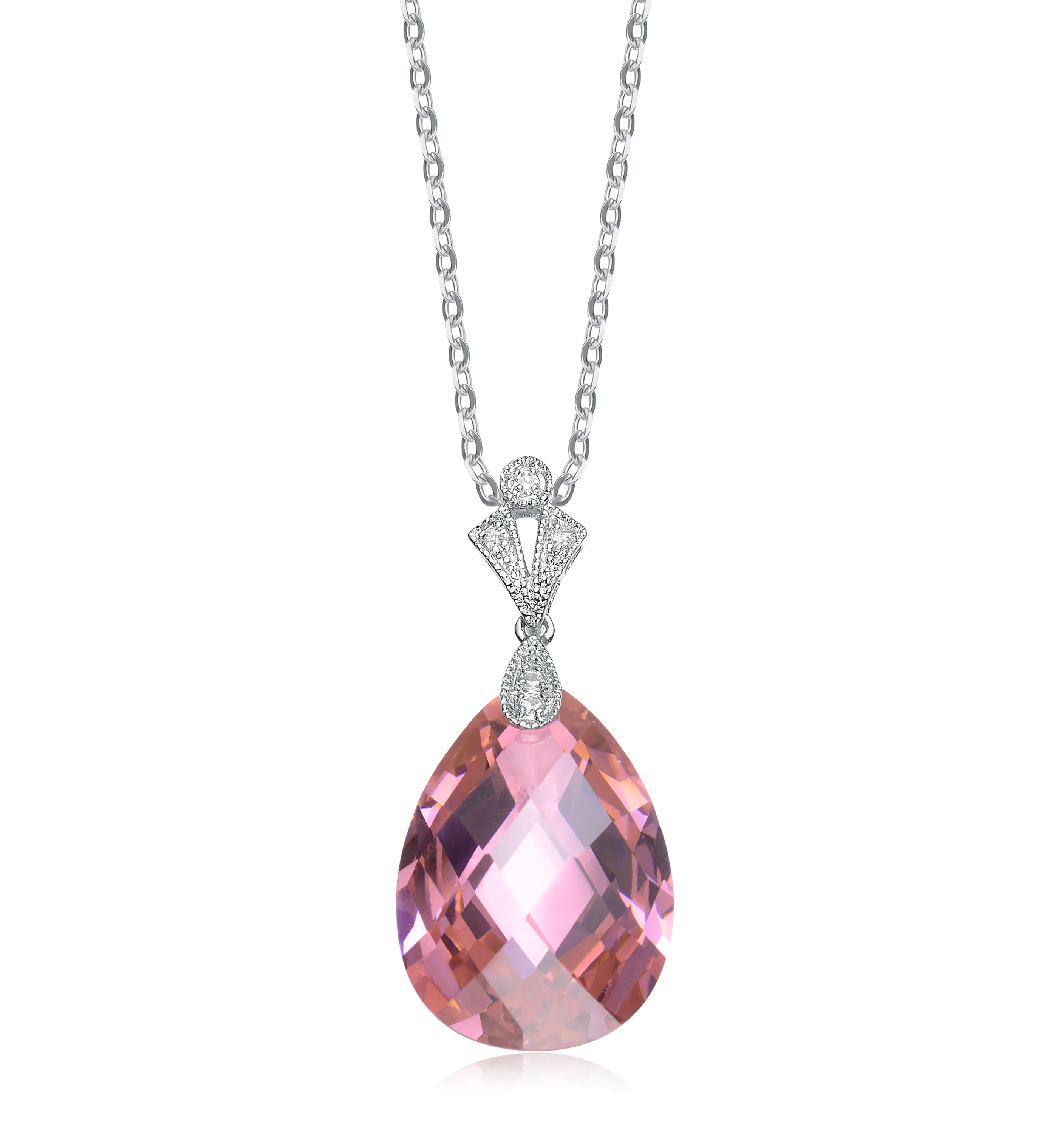 Déco Pink Teardrop Limited Edition Pendant