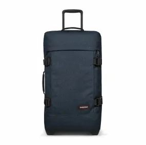 Eastpak Tranverz M Triple Denim Medium Wheeled Luggage - EK00062L26W