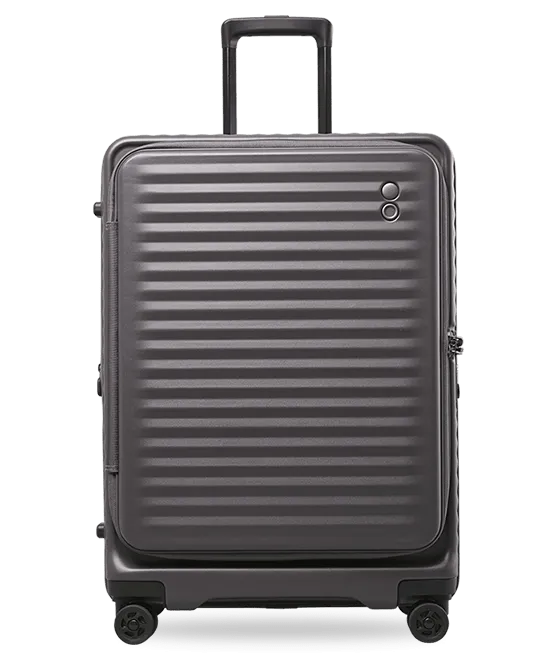 Echolac Celestra 24" Check-In Luggage Trolley Dark Grey - PC183 Dark Grey 24