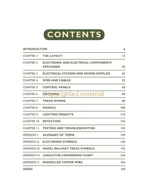 Electronics and Wiring for Model Railways