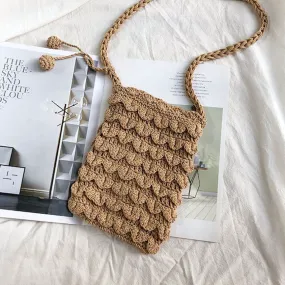 Elena Handbags Crochet Mini Bag