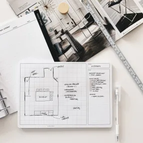 Engineering Grid Desk Pad 10x7