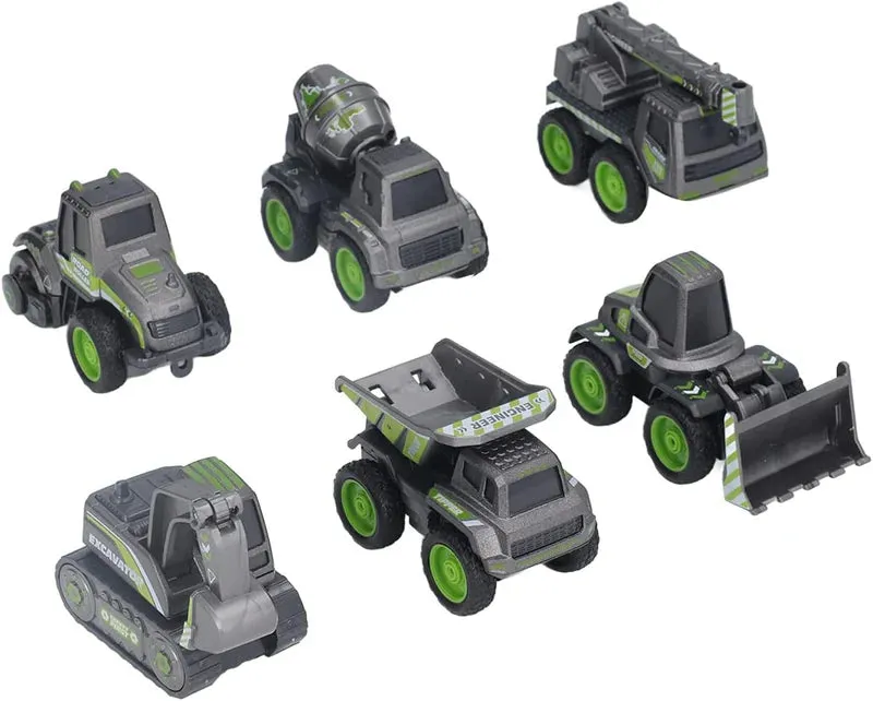 ENGINEERING METAL TEAM CAR UNBREAKABLE ENGINEERING AUTOMOBILE CONSTRUCTION CAR MACHINE TOYS SET FOR CHILDREN