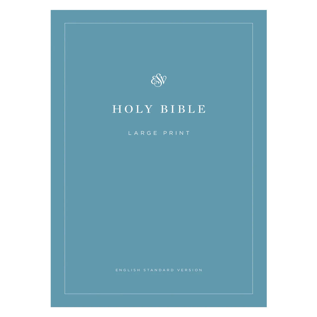 ESV Economy Bible Large Print Blue (Paperback)