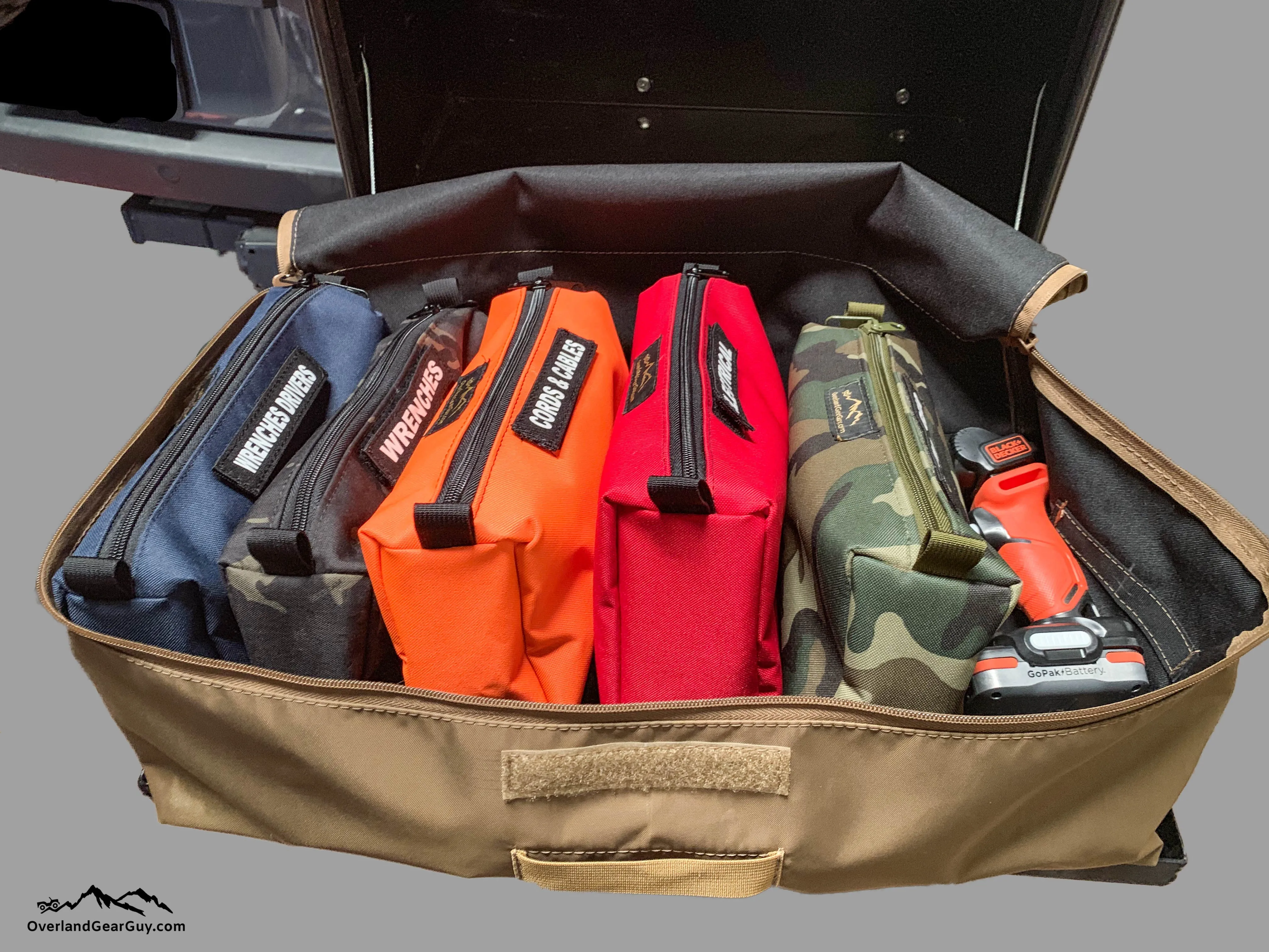 EXPEDITION BOX-LARGE Divider Storage Bags