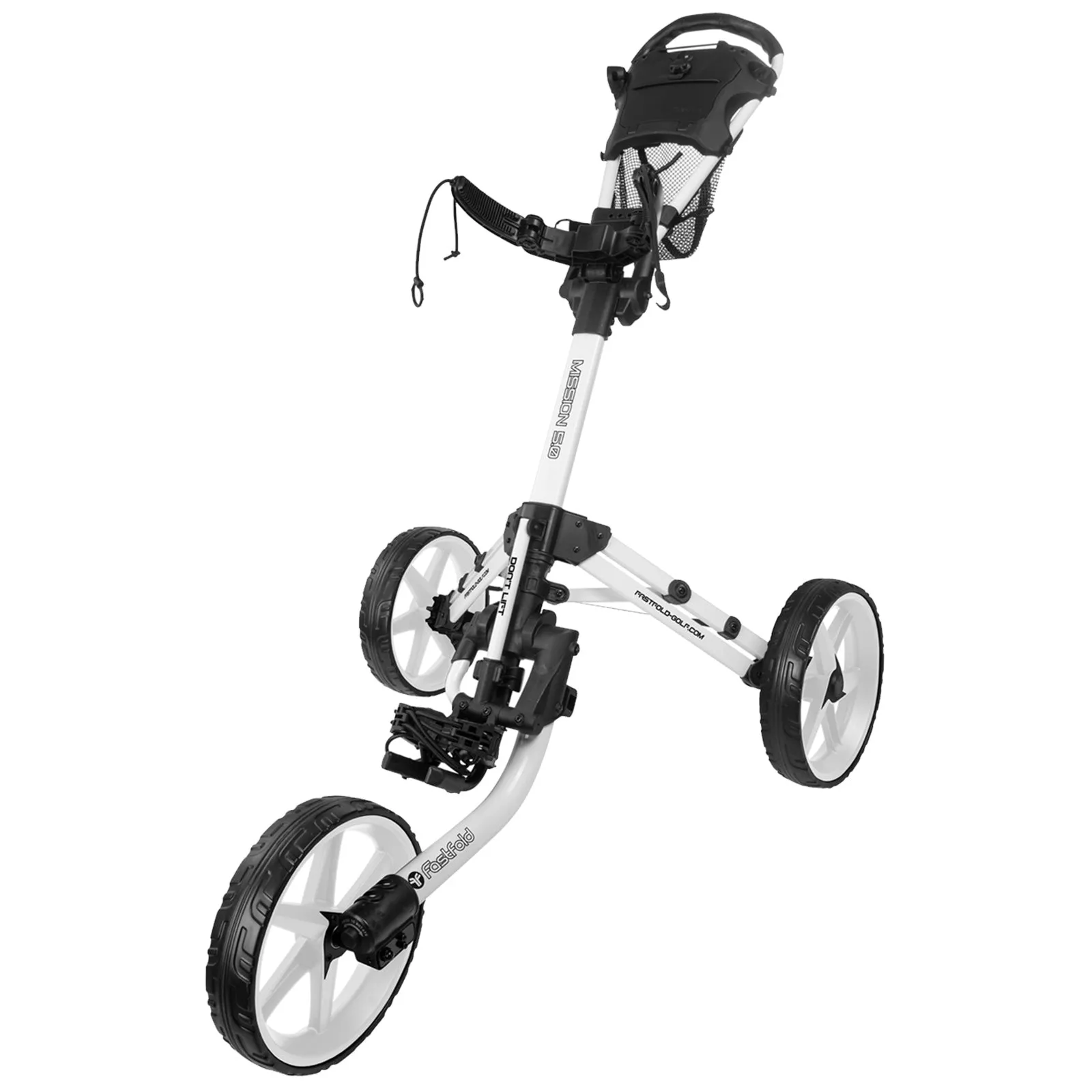 FastFold Mission 5.0 Trolley - White Wheels