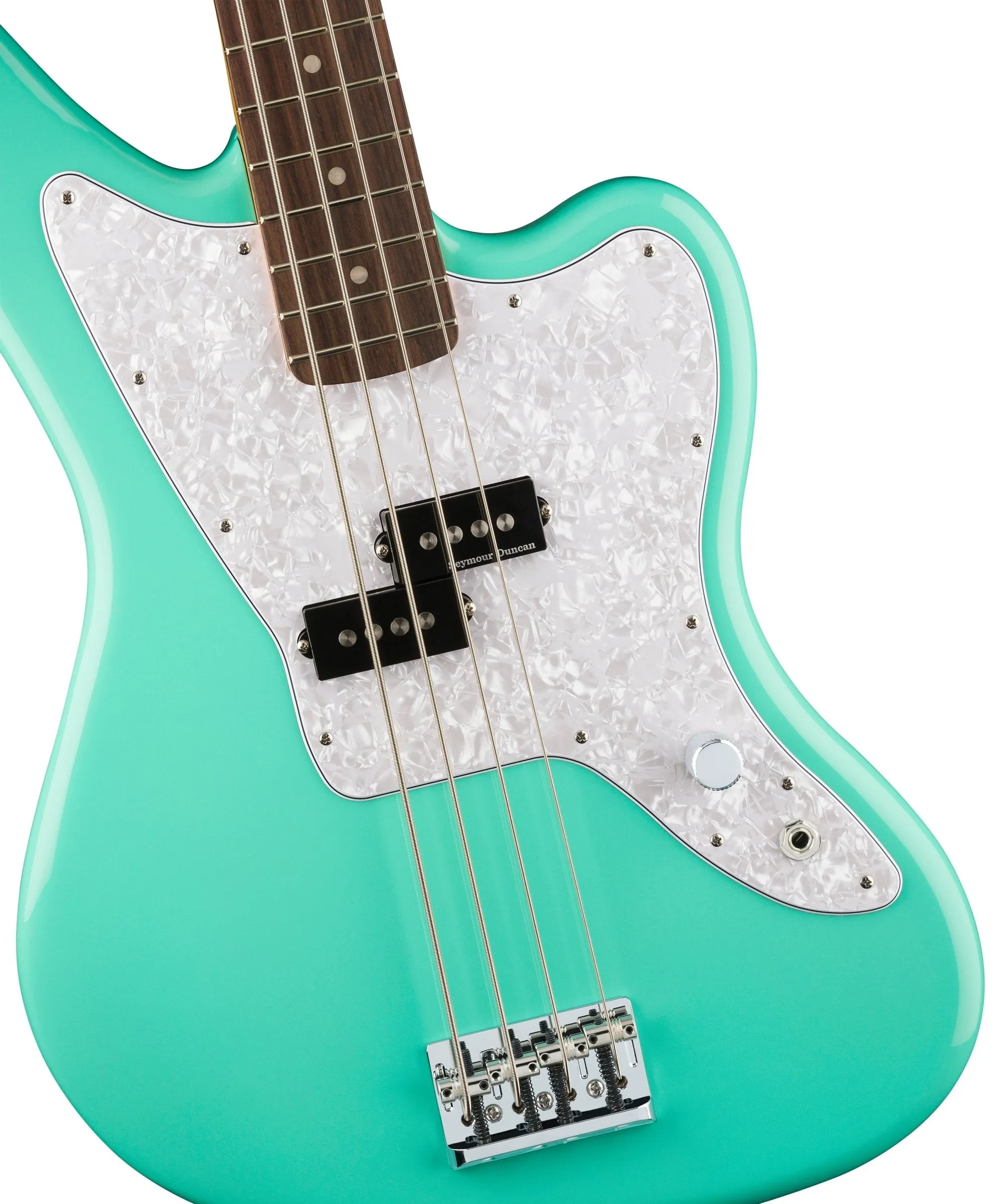 Fender Limited Edition Mark Hoppus Jaguar Bass Sea Foam Green w/Rosewood Fingerboard, Padded Gig Bag