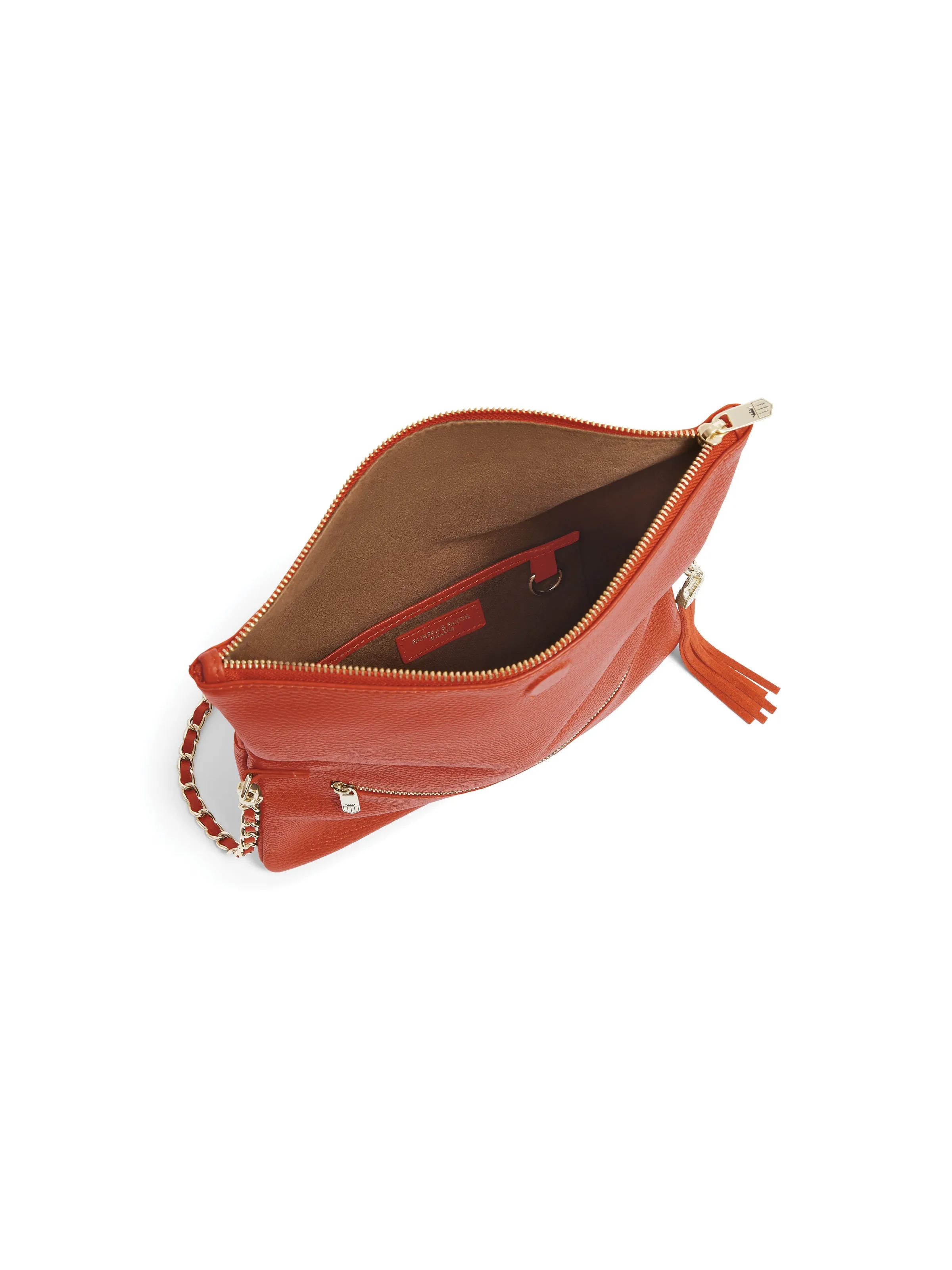 Finsbury Clutch - Sunset Orange