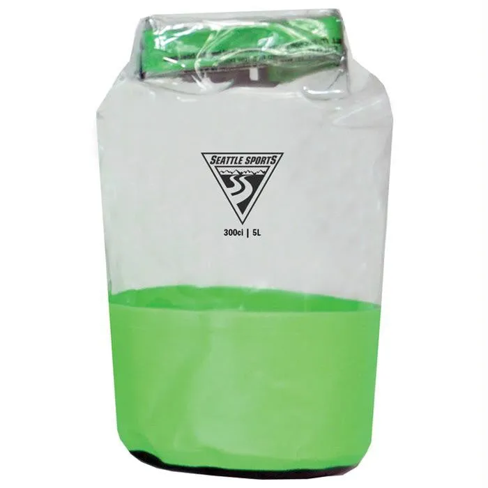 Glacier Clear Dry Bag Lime 5l