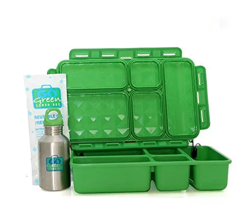 Go Green Lunch Box - Under Construction with Green Box